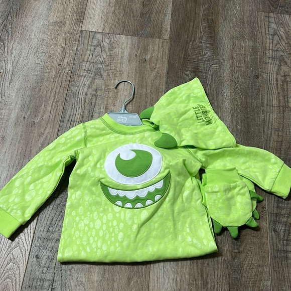 Disney Monsters Inc Mike PJ Costume - Picture 1 of 6